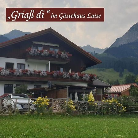 Appartement Gastehaus Luise à Oberstdorf Extérieur photo